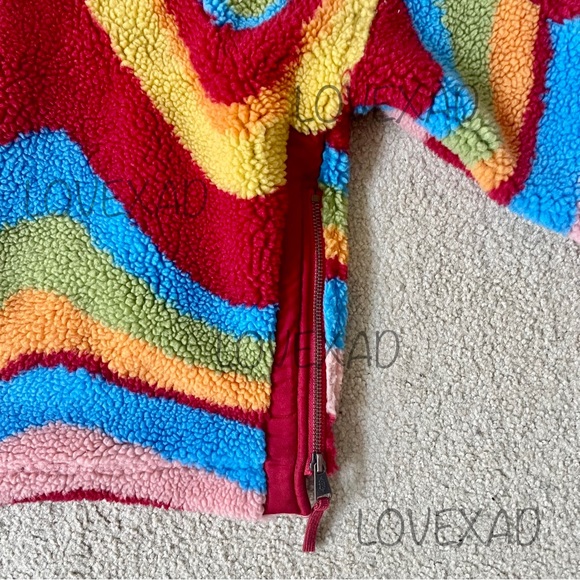 SOLD ‼️ Free people mountain air jacket fall winter coat designer rainbow hoodie - Picture 12 of 12